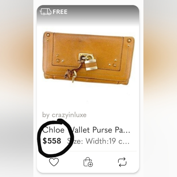 AUTH Chloe Paddington Long Wallet with Authenticity Card and Dust Bag - Picture 15 of 16